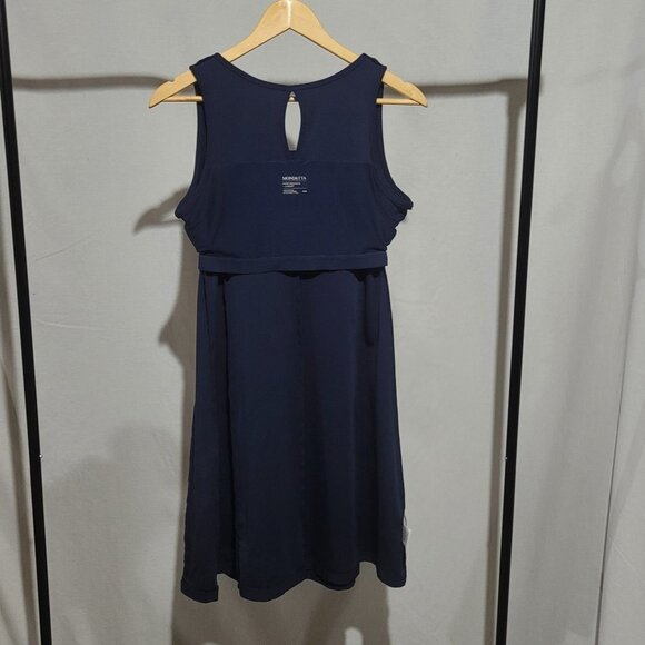 Tennis dress Mondetta blue sleeveless mini athletic work out gym sportswear - Picture 10 of 15